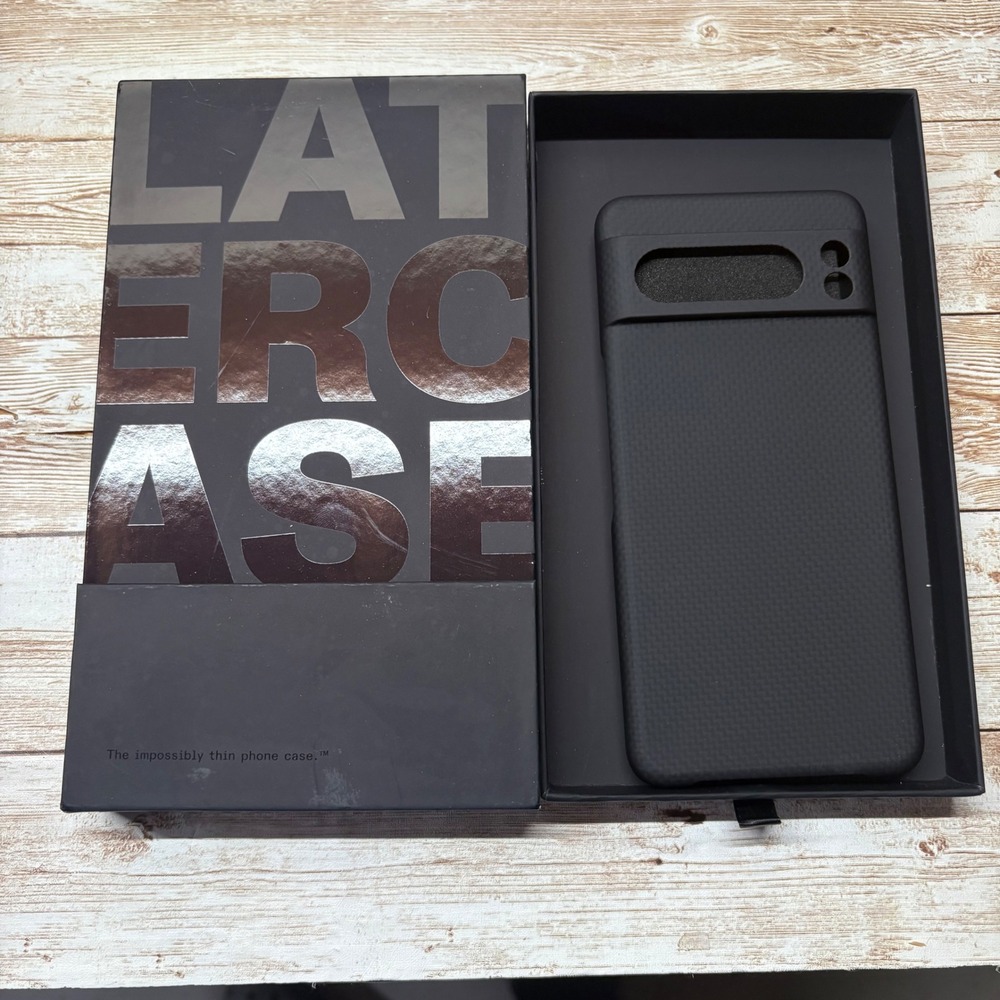 Latercase Pixel 8 Pro Midnight Thin Phone Case Featherweight New Open‎ Box
